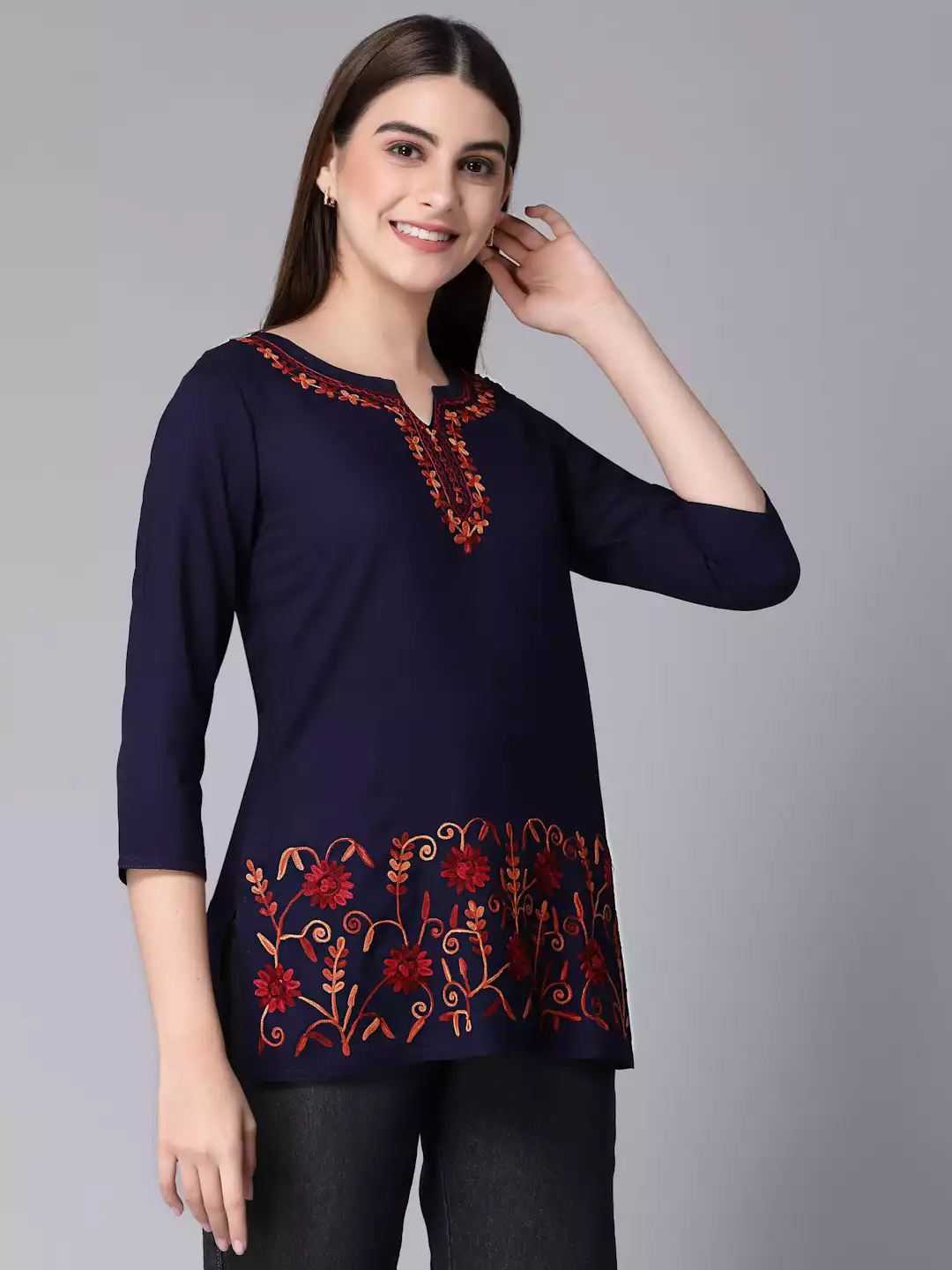 Hiba-Aari-Navy-Blue-Short-Kurti3-1.webp